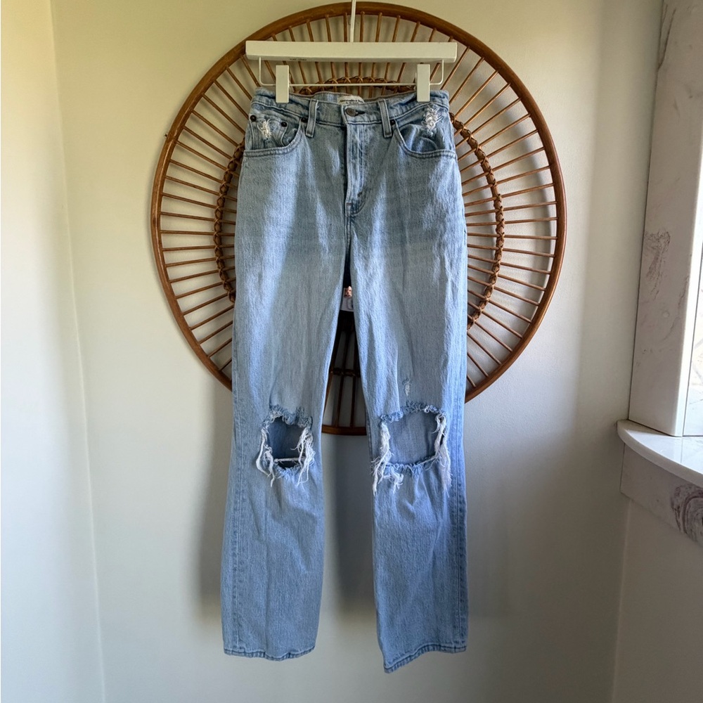 Abercrombie & Fitch 90’s straight ultra high rise Jeans